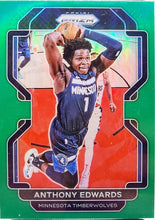 تحميل الصورة إلى عارض المعرض، 2021 بانيني بريزم #37 أنتوني إدواردز جرين بريزم ISA 9 Mint