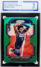 تحميل الصورة إلى عارض المعرض، 2021 بانيني بريزم #37 أنتوني إدواردز جرين بريزم ISA 9 Mint