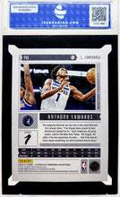 تحميل الصورة إلى عارض المعرض، بطاقة مبتدئة من Panini Chronicles Luminance Anthony Edwards لعام 2020-21 رقم 143 ISA 9 Mint