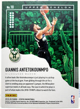 Load image into Gallery viewer, 2019-20 Panini Status GIANNIS ANTETOKOUNMPO Rare UPPER ECHELON INSERT #10 Bucks