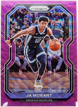 Load image into Gallery viewer, 2022 Panini Prizm Ja Morant Purple Wave #115 Memphis Grizzlies