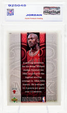 Load image into Gallery viewer, Michael Jordan 1999 Upper Deck MJ Exclusives #195 Chicago Bull Last Dance Parish 8 NM-MT