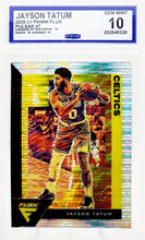 Load image into Gallery viewer, 2020-21 Panini Flux Pulsar #7 Jayson Tatum CCG 10 Gem Mint