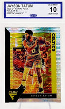 Load image into Gallery viewer, 2020-21 Panini Flux Pulsar #7 Jayson Tatum CCG 10 Gem Mint