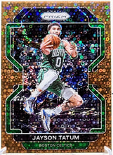 Load image into Gallery viewer, 2021-22 Panini Prizm #13 Jayson Tatum Orange Disco Prizm /20