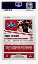 Load image into Gallery viewer, 2018 Panini Score Lamar Jackson Gold Arizona Cardinals #352 PSA 9 Mint - walk-of-famesports