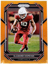 تحميل الصورة إلى عارض المعرض، 2022 Panini Prizm Orange DeAndre Hopkins #005 113/249 Cardinals - walk-of-famesports