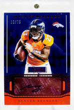 تحميل الصورة إلى عارض المعرض، سلسلة Panini Chronicles Signature Series لعام 2019 /75 Willis McGahee #SS17 Auto