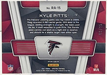 تحميل الصورة إلى عارض المعرض، 2021 Spectra Football Rise Above Meta 9/25 Kyle Pitts Rookie #RA-15 Atlanta Falcons