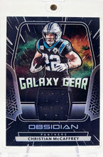 تحميل الصورة إلى عارض المعرض، 2020 Panini Obsidian Patch Galaxy Gear 28/100 Christian McCaffrey #GG28