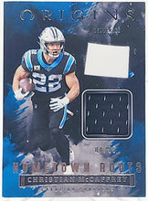 Load image into Gallery viewer, 2022 Panini Origins Hometown Roots 4/99 Christian McCaffrey #HR-CMC