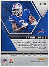 Load image into Gallery viewer, 2020 Panini Mosaic Rookies Silver Prizm Gabriel Davis #239 Rookie RC