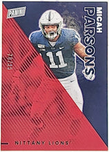 تحميل الصورة إلى عارض المعرض، 2023 Panini Father's Day Red #22 MICAH PARSONS 70/99 Penn State / Dallas Cowboys