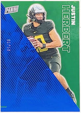 将图片加载到图库查看器,2023 Father's Day Justin Herbert Blue /50 - Oregon Ducks / Los Angeles Chargers