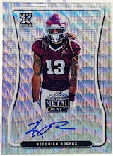 将图片加载到图库查看器,2022 Leaf Metal Draft #BA-KR1 KENDRICK ROGERS Rookie Auto Silver Wave /50