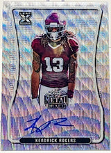 将图片加载到图库查看器,2022 Leaf Metal Draft #BA-KR1 KENDRICK ROGERS Rookie Auto Silver Wave /50