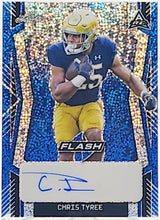 将图片加载到图库查看器,2022 Leaf Flash #BA-CT1 Chris Tyree Rookie Auto Blue Sparkles /25