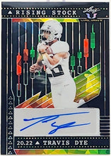 Load image into Gallery viewer, Travis Dye Crystal Black Autograph 1/3 2022 Leaf Valiant #RS-TD1