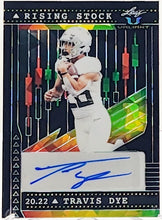 Load image into Gallery viewer, Travis Dye Crystal Black Autograph 1/3 2022 Leaf Valiant #RS-TD1