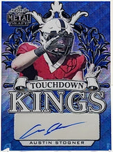 将图片加载到图库查看器,2022 Leaf Metal Draft Touchdown Kings Blue Shimmer /25 Austin Stogner Auto #TK-AS2