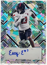 Load image into Gallery viewer, 2022 Leaf Metal Draft Silver Crystals 16/25 Erik Ezukanma #BA-EE2 Rookie Auto RC