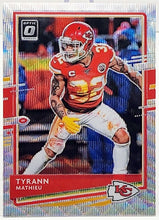 Load image into Gallery viewer, 2022 Panini Donruss Optic Tyrann Mathieu #4 Silver Prizm 171/199 Kansas City Chiefs RC