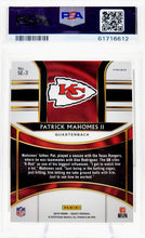 تحميل الصورة إلى عارض المعرض، 2018 Panini Select Sensations Prizm Patrick Mahomes II #SE-3 PSA 10 GEM MINT