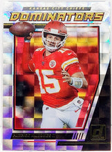 تحميل الصورة إلى عارض المعرض، 2021 Panini Donruss Dominators #20 Patrick Mahomes II Kansas City Chiefs GMA 10 GEM Mint