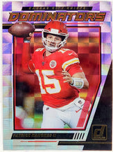 تحميل الصورة إلى عارض المعرض، 2021 Panini Donruss Dominators #20 Patrick Mahomes II Kansas City Chiefs GMA 10 GEM Mint