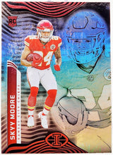 Load image into Gallery viewer, 2022 Panini Illusions Skyy Moore Rookie #45 Kansas City Chiefs RC