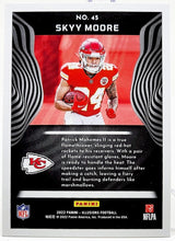 Load image into Gallery viewer, 2022 Panini Illusions Skyy Moore Rookie #45 Kansas City Chiefs RC