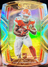 تحميل الصورة إلى عارض المعرض، 2020 Select Prizm Light Blue Die Cut #254 Clyde Edwards-Helaire