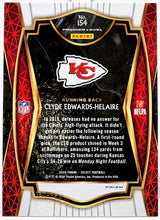 تحميل الصورة إلى عارض المعرض، كلايد إدواردز هيلير 2020 بانيني سيليكت بريميير سيلفر بريزم روكي #154 تشيفز