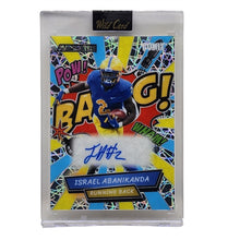 将图片加载到图库查看器,2023 Wild Card Alumination Comix Auto RC 2/5 Israel Abanikanda #AC-20