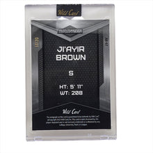 将图片加载到图库查看器,2023 Wild Card Alumination Auto Gold Shimmer 17/20 Ji'Ayir Brown #AB-67