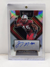 Load image into Gallery viewer, 2022 Panini Select Draft Pick Auto Rookie Shawne Merriman #S-SME