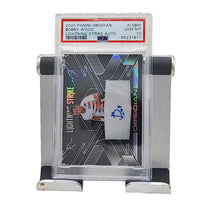 Load image into Gallery viewer, 2020 Panini Obsidian Lightning Strike Auto 13/149 Bobby Wood #LSBW PSA 10 Gem Mint