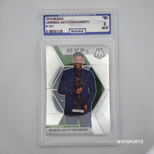 Load image into Gallery viewer, 2019 Mosaic MVP GIANNIS ANTETOKOUNMPO #297 Parish 8 NM-MT