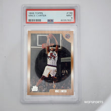 Load image into Gallery viewer, 1998 Topps Vince Carter #199 Toronto Raptors PSA 9