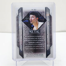Load image into Gallery viewer, 2021-22 Leaf Metal Portrait Auto Silver Wave Dawson Garcia Pa-dg1