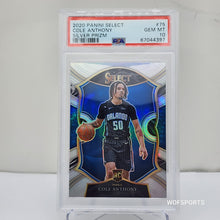 将图片加载到图库查看器,2020-21 Panini Select Silver Prizm Rookie Cole Anthony #75 PSA 10 Gem Mint