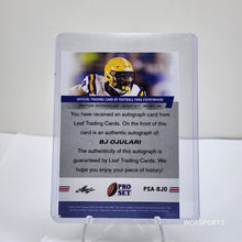 Load image into Gallery viewer, 2022 Leaf Pro Set Auto Rookie BJ Ojulari PSA-BJO
