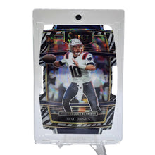 将图片加载到图库查看器,2021 Panini Select ZEBRA Prizm Die Cut Mac Jones RC #51 New England Patriots