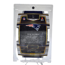 将图片加载到图库查看器,2021 Panini Select ZEBRA Prizm Die Cut Mac Jones RC #51 New England Patriots