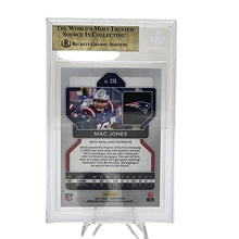 将图片加载到图库查看器,2021 Panini Prizm Mac Jones #336 BGGS 9.5 New England Patriots