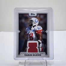 Load image into Gallery viewer, 2008 Topps #R-TGL Tarik Glenn Authentic Player Worn Jersey