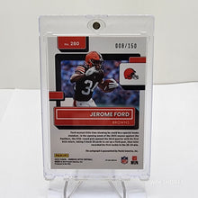 Load image into Gallery viewer, 2022 Panini Donruss Optic Rated Rookies Auto 08/150 Jerome Ford #53 Cleveland Browns