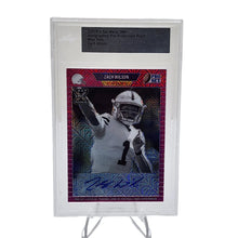 Load image into Gallery viewer, 2021 Leaf Metal 1989 Auto Pre-Production Proof Mojo Pink Zach Wilson 1/1