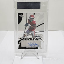 تحميل الصورة إلى عارض المعرض، 2021 Leaf Metal Flash Forward Auto Pre-Production Proof Clear Silver Mario Williams 1/1