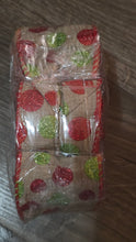 Load image into Gallery viewer, Christmas Ribbon Wired 5 Yards 2.5 inch Red and Green Polka Dots